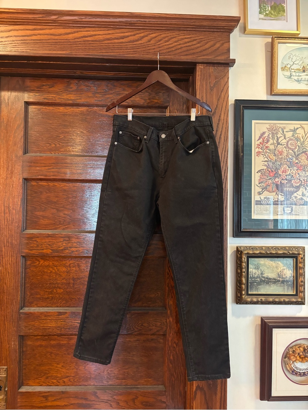 Levi’s 531 Black Men's Straight Jeans